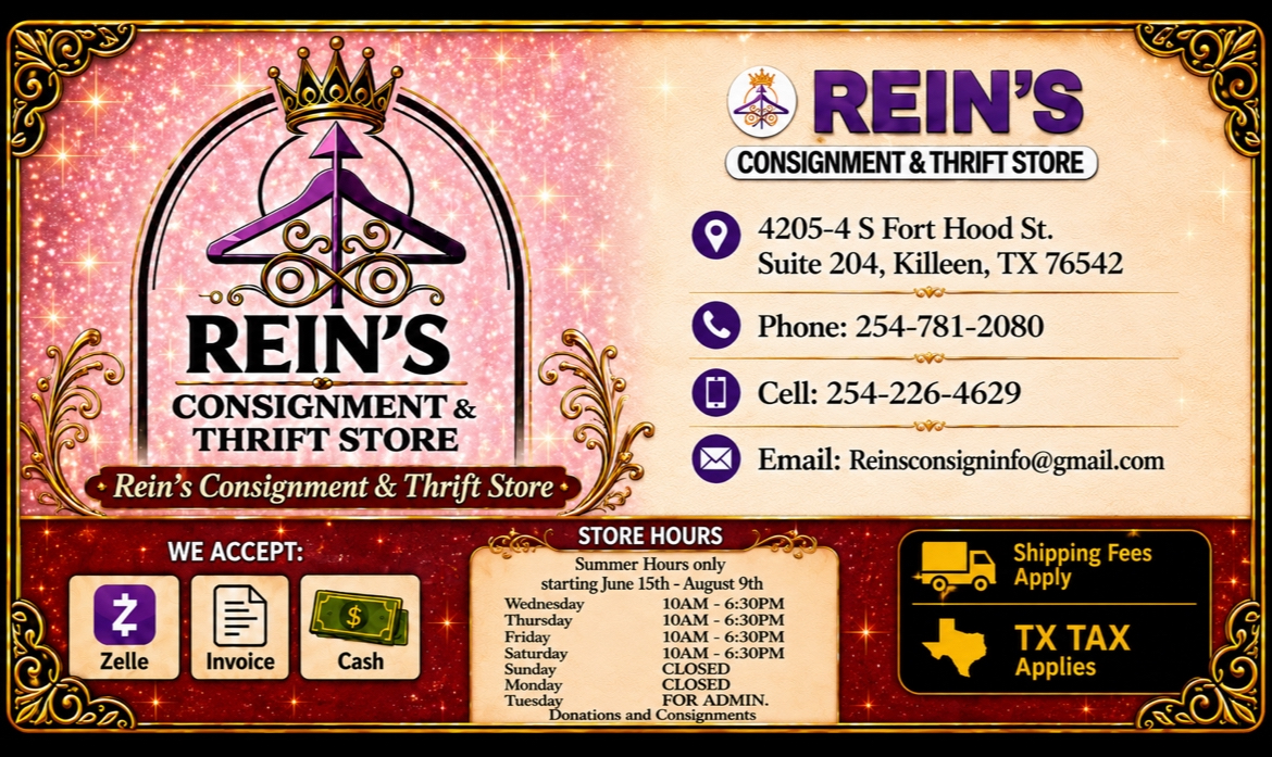 Rein's location and contact card